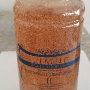 Base sabonete esfoliante gel 1litro