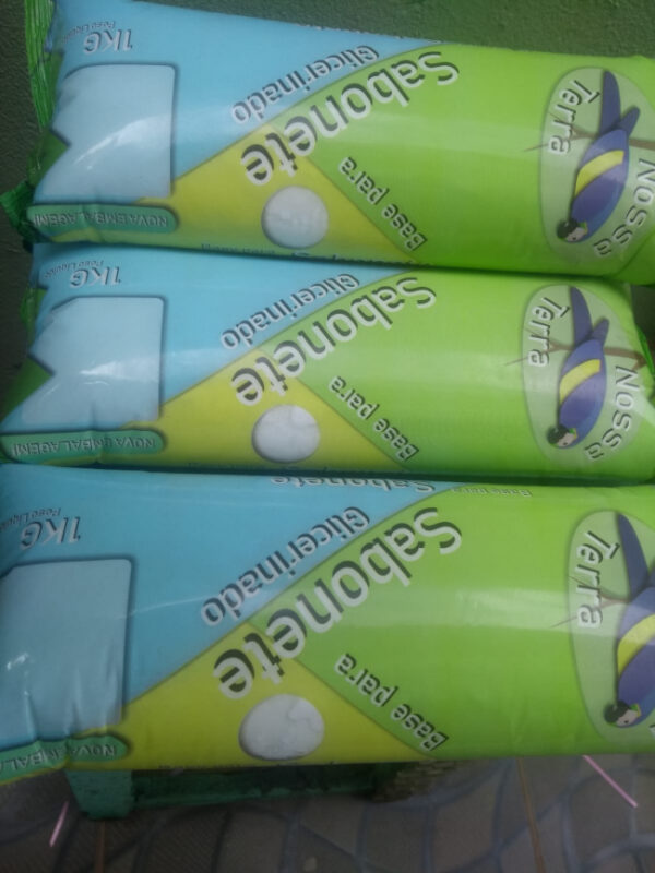 Base Sabonete Glicerinado Branca 1kg Nossa Terra - Imagem 2