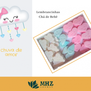 Caixa sabonete chuva de amor 20pcs mhz