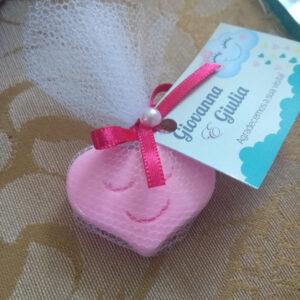 coração sabonete chuva de amor