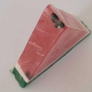 Fruta Melancia triângulo peq de sabonete
