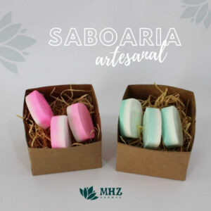 kit n 2 caixinha 03 sabonete oval
