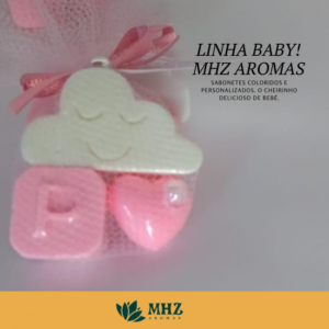 kit sabonetinhos trio lembrancinhas