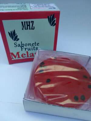 Caixa sabonete Melancia redondo