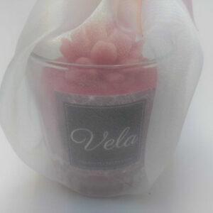 Vela copo vidro 350ml aromáticos