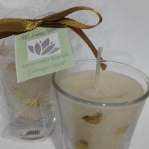 Vela copo tekila aromático