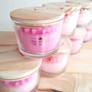 Velas aromas pote vidro 156ml tampa - Imagem 3