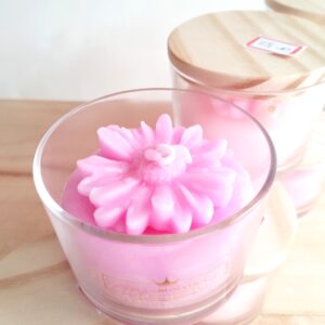 Velas aromas pote vidro 156ml tampa