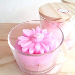 Velas aromas pote vidro 156ml tampa
