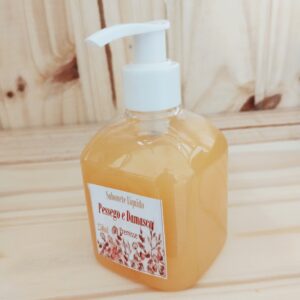 Sabonete líquido 250ml pêssego e damasco